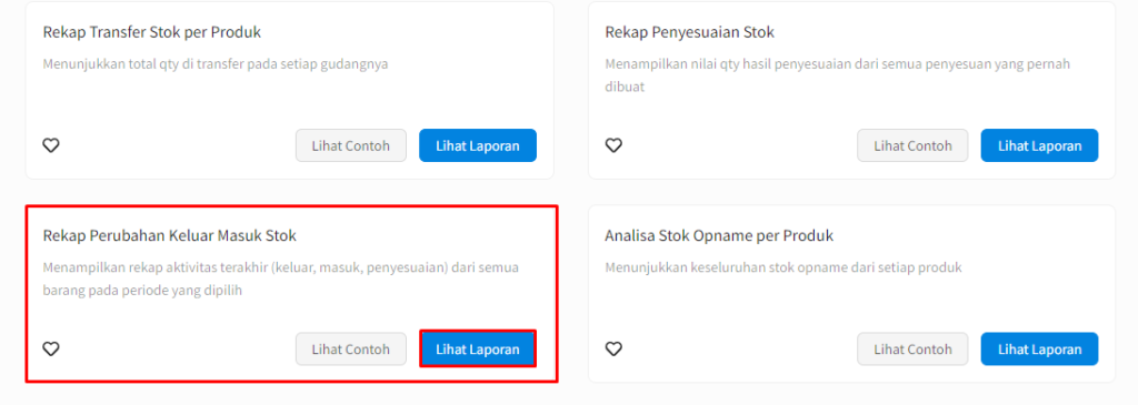 Cara Melihat Aktifitas Keluar Masuk Produk Beecloud 3.0