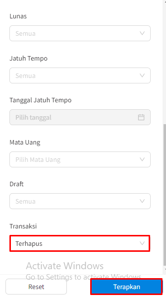 Cara Melihat Transaksi Penjualan Yang Sudah Terhapus Beecloud 3.0