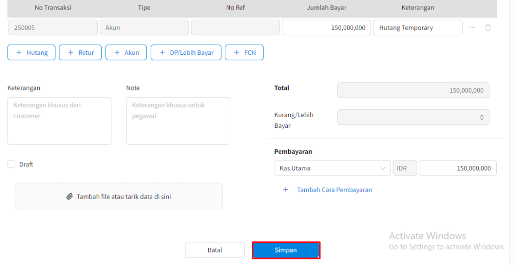 Cara Pengembalian Modal Tambahan Owner/Pemilik Beecloud 3.0