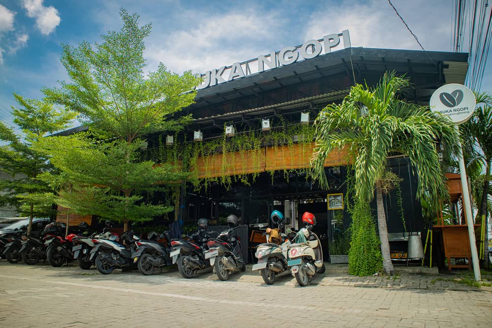 Tampak Depan Cafe Suka Ngopi Gresik