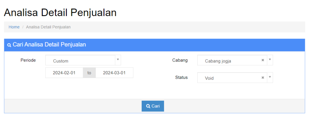 Cara Melihat Transaksi Penjualan Yang Sudah Terhapus Beecloud