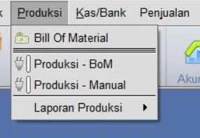 Buka Menu Produksi
