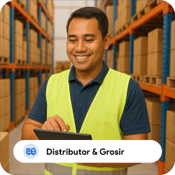 Contoh Ilustrasi Usaha Distributor Grosir