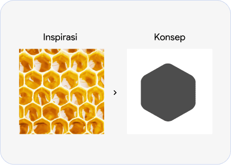 Konsep Logo Beeid Sarang Lebah