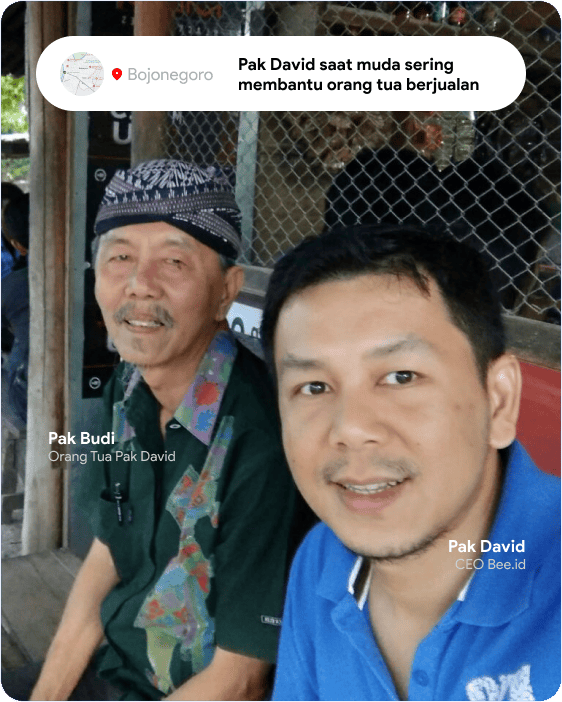 Latar Belakang Pak David Membuat Bee