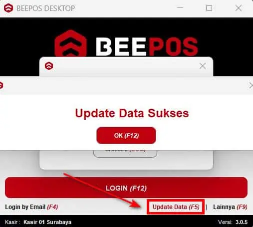 Update Data Bpd Sebelum Log In