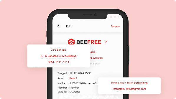 Custom Header & Footer Beefree