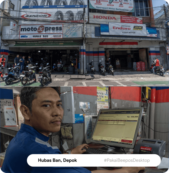 Hubas Ban Pakai  Aplikasi Kasir Beepos Desktop