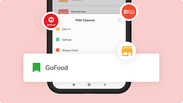 Order Via Dine In, Gofood, Shopeefood Beefree