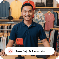 Toko Baju Pakai Beepos