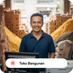 Toko Bangunan Pakai Beepos