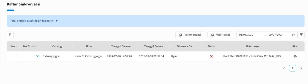 Rekomendasi Stok Produk Beecloud 3.0