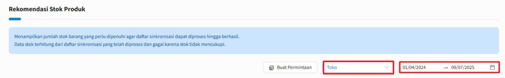 Rekomendasi Stok Produk Beecloud 3.0