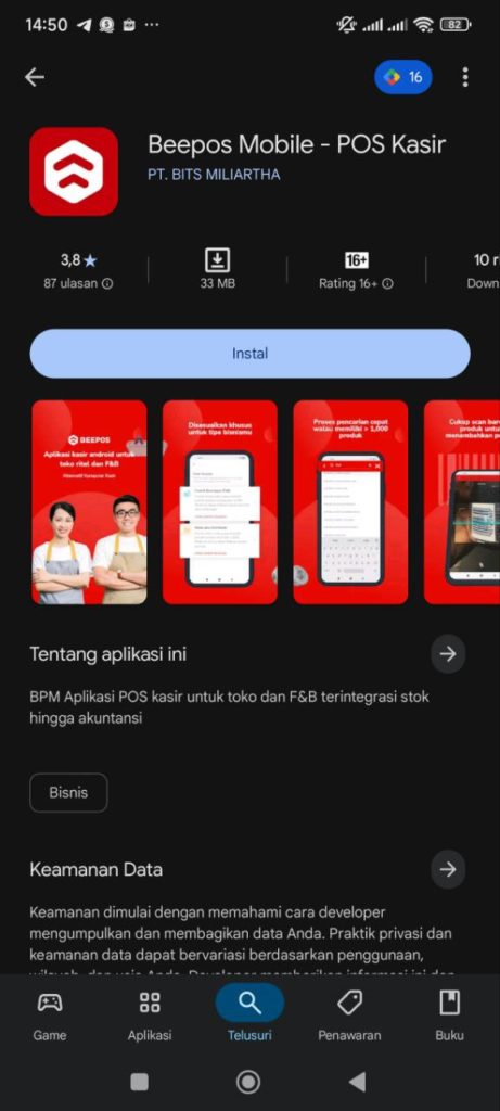 Install dan Setting Awal Beepos Mobile 3.0