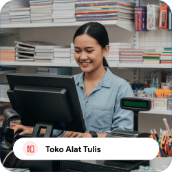 Toko Alat Tulis Pakai Software Kasir Bee