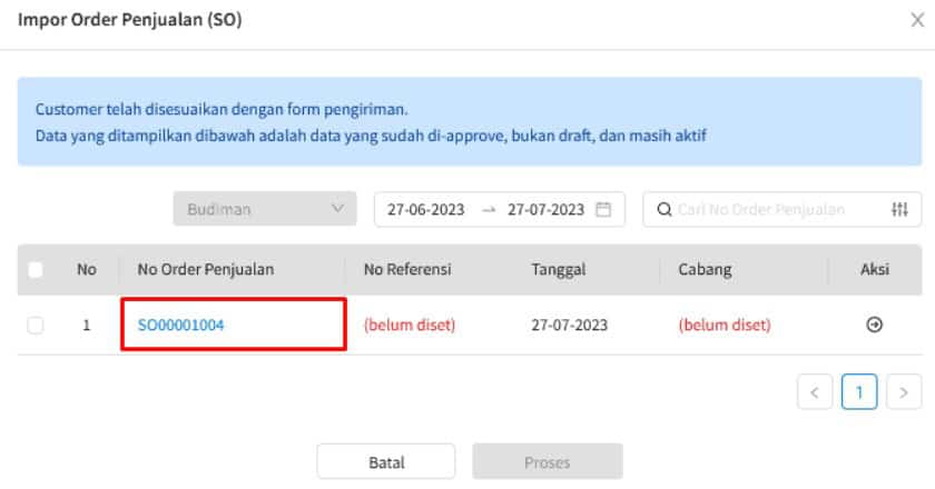 Membuat Invoice Penjualan Berdasarkan Order Penjualan Beecloud 3.0