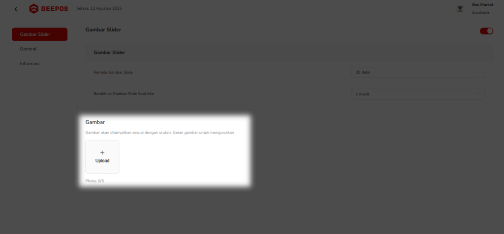 Cara Aktifkan Slider Beepos Price Checker