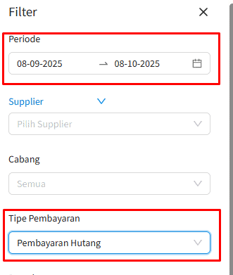 Filter Laporan Detail Pembayaran dan Penerimaan di Beecloud 3.0