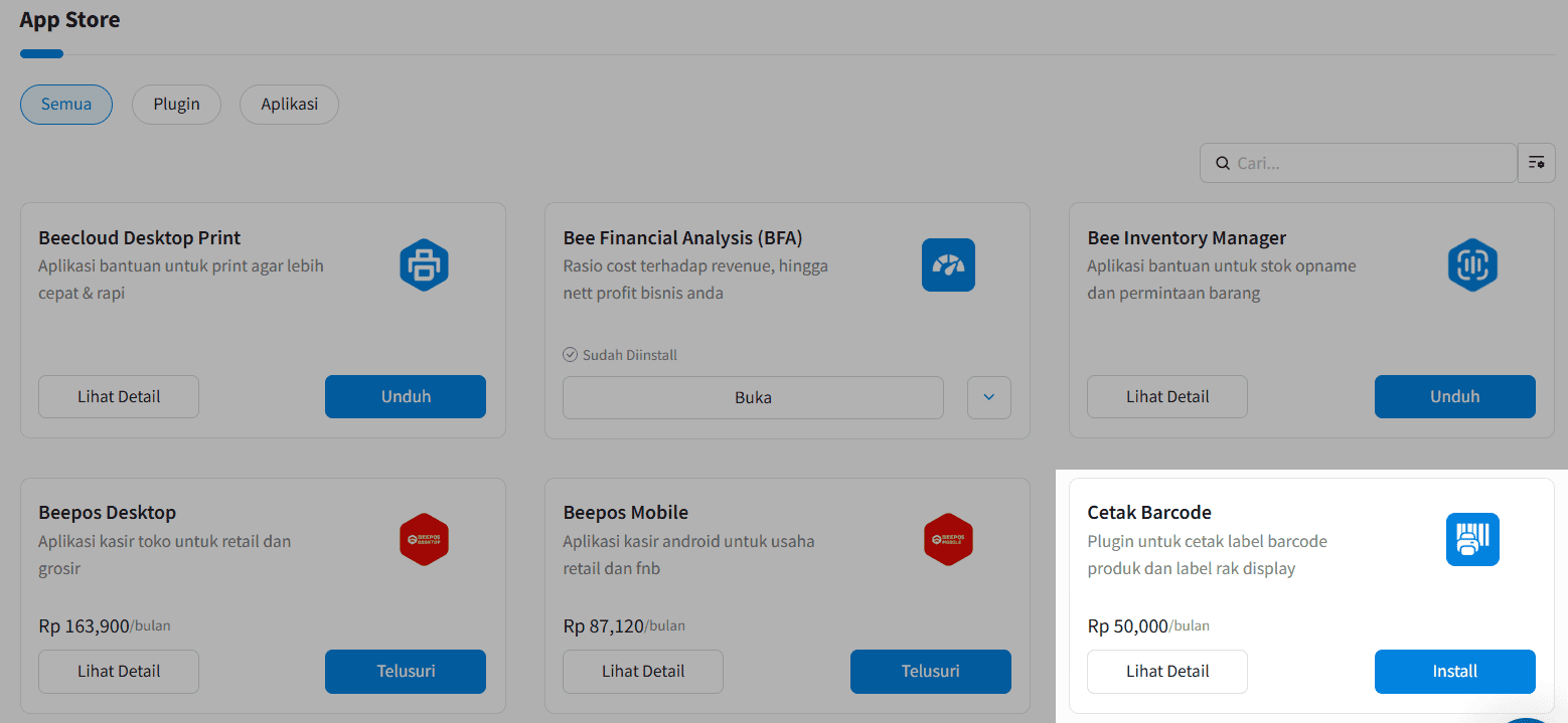 Update November 2025 Cetak Barcode