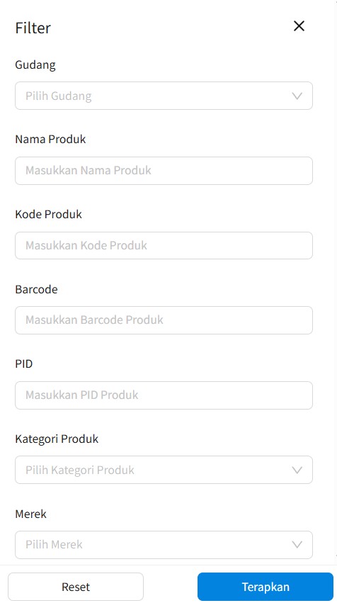 Ekspor Lihat Stok Beecloud 3.0