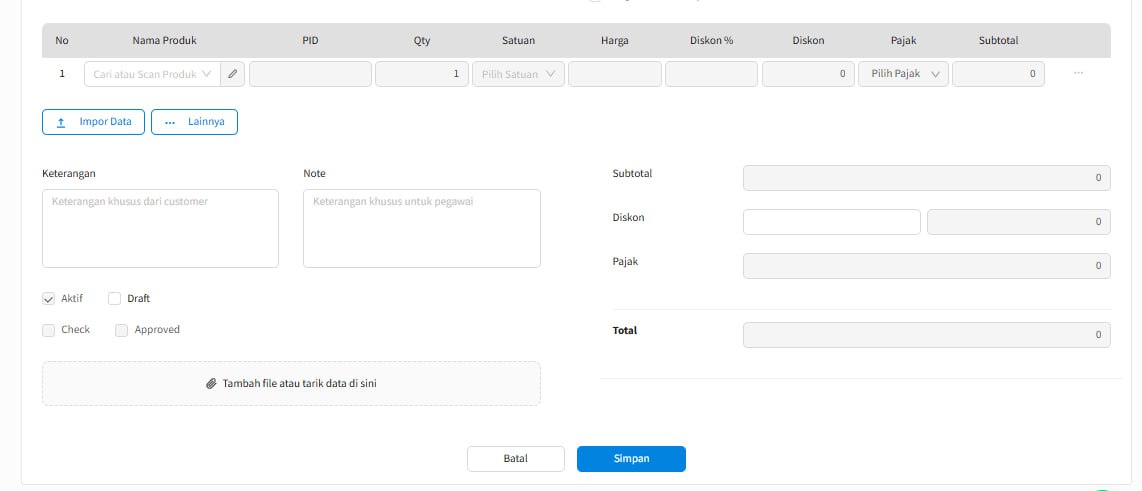 Setting Hak Akses Check dan Approve Order Penjualan User Beecloud 3.0