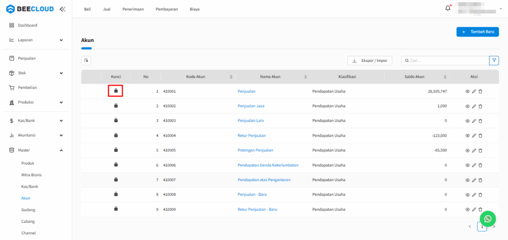 Kb Buka Dan Kunci Akun Beecloud 3.0 Gambar 3