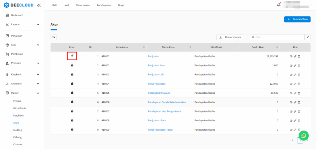 Kb Buka Dan Kunci Akun Beecloud 3.0 Gambar 6