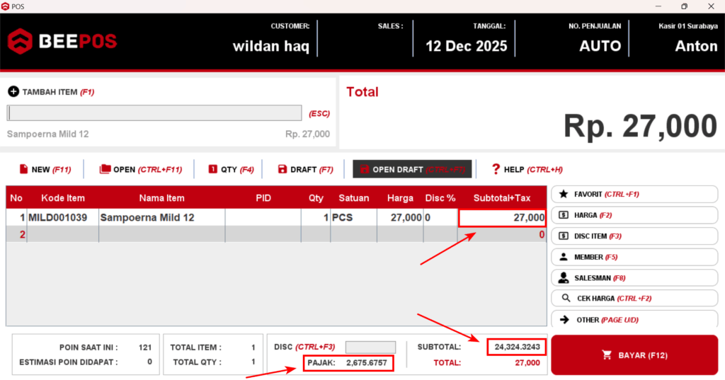 Harga Penjualan Termasuk Pajak Sudah Bisa