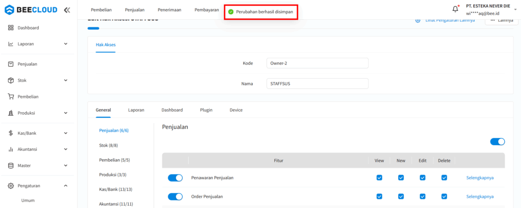 Pastikan Sudah Berhasil