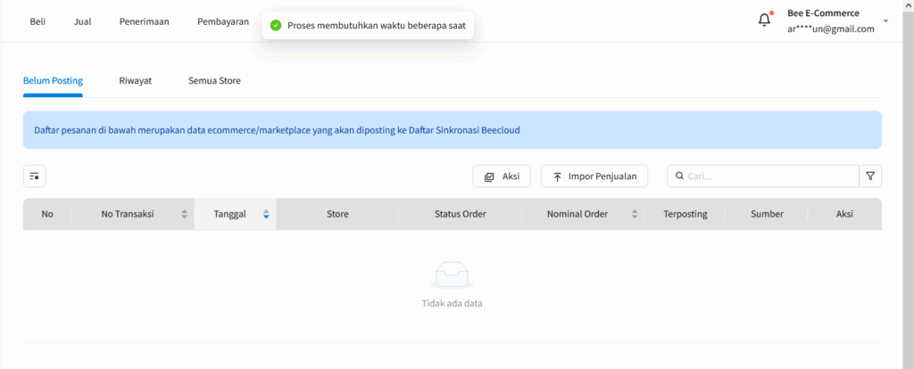 Cara Sinkronisasi Transaksi Marketplace ke Beecloud