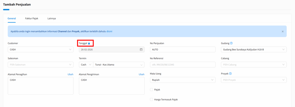 edit tanggal transaksi