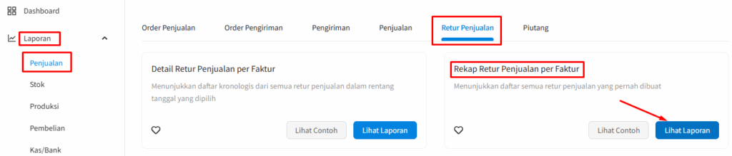 Cara Menggunakan Filter Salesman Retur Penjualan Beecloud 3.0