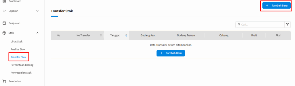 Tambah Impor Transaksi Stok pada Saat Buat Transfer Stok Beecloud 3.0