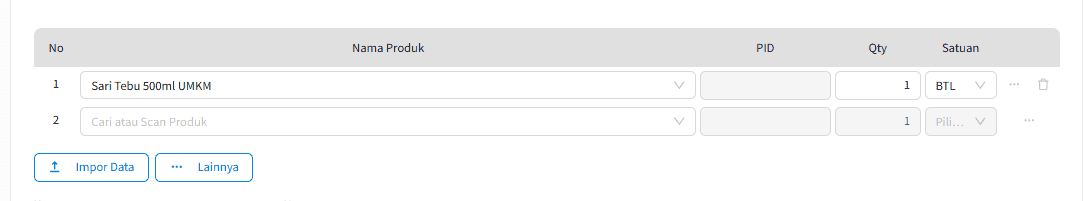 Tambah Impor Transaksi Stok pada Saat Buat Transfer Stok Beecloud 3.0