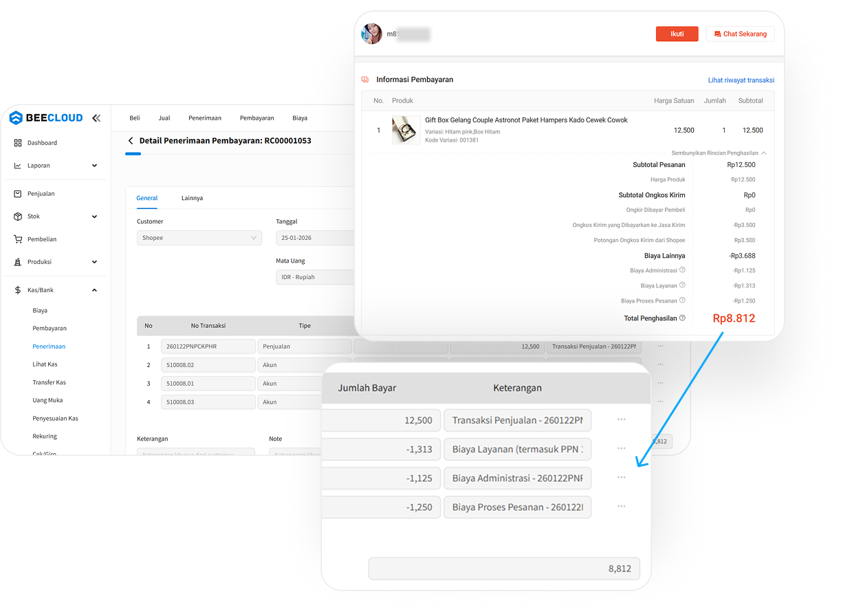 Tampilan Beecloud E Commerce Section Biaya Marketplace2