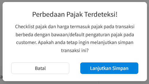 Update April 2026 Dialog Perbedaan Pajak Dengan Default Mitra Bisnis