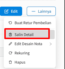 Panduan Salin dan Tempel Detail Transaksi di Beecloud 3.0