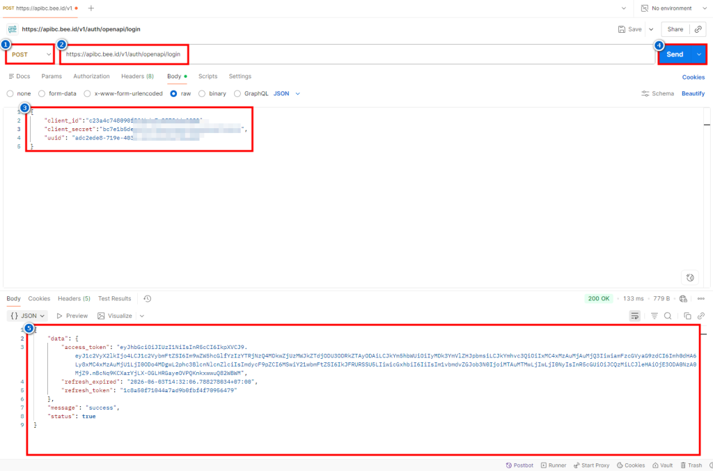 Dokumentasi API Beecloud 3.0