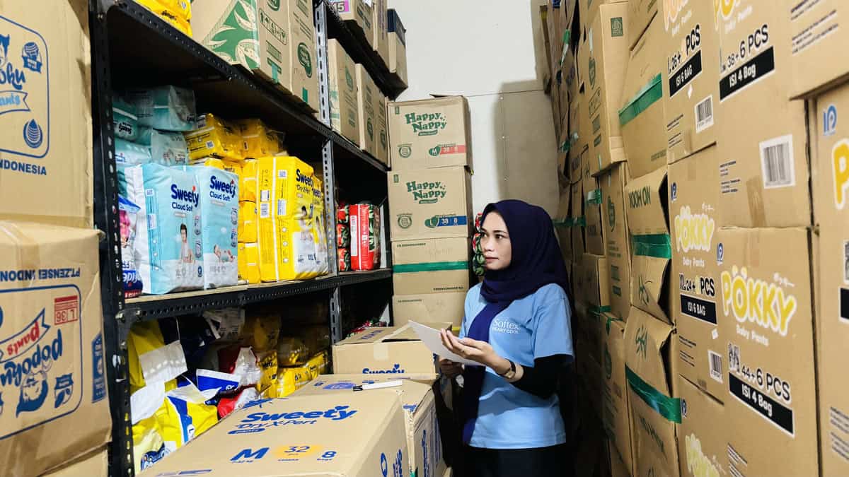 Gudang Di Toko Yuki Kids Malang