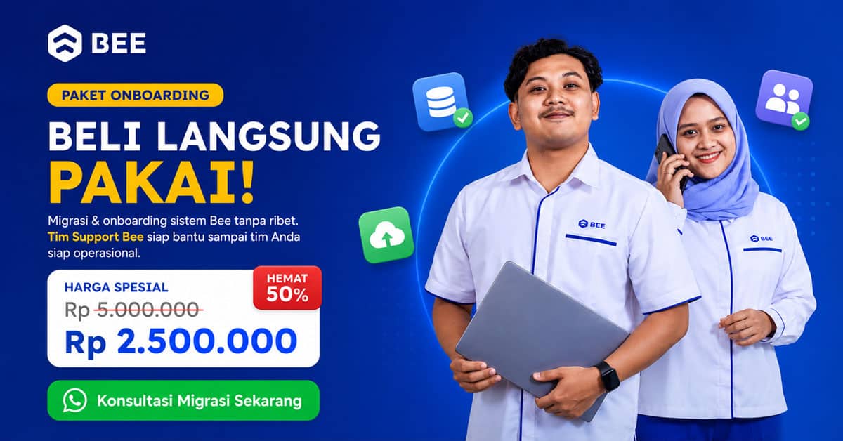 Paket Onboarding Beli Langsung Pakai Bee