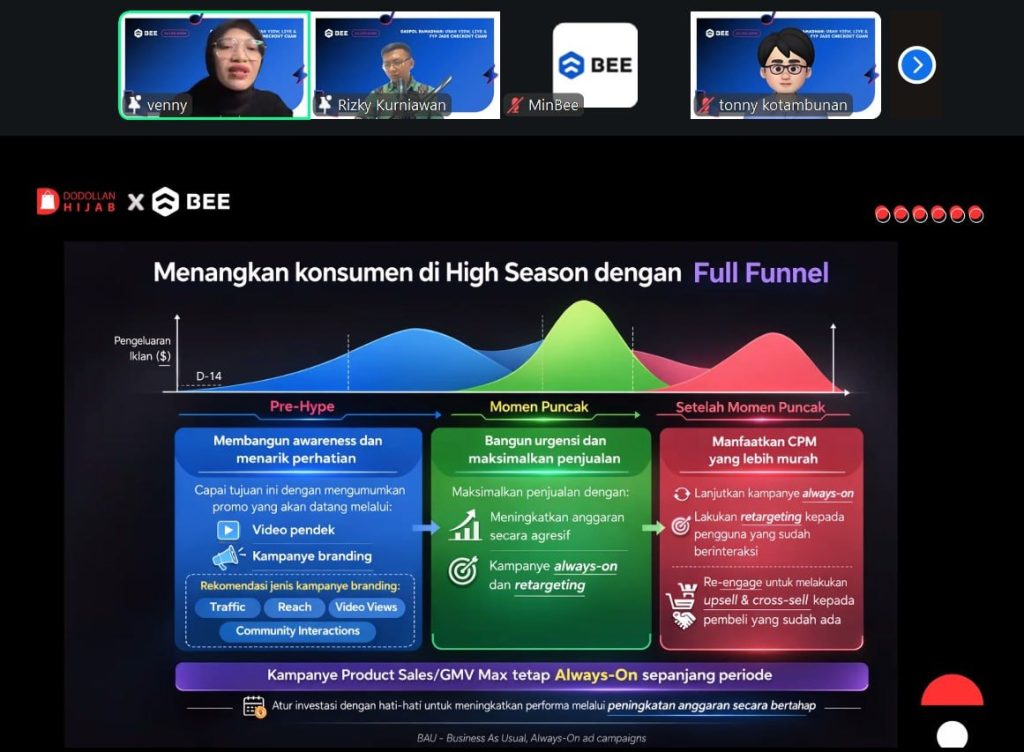 Webinar Gaspol Ramadhan, Bahas Strategi Ubah View dan Live Jadi Cuan