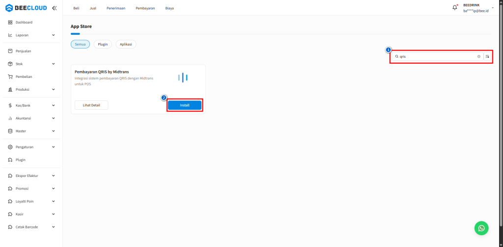 Cara Menghubungkan Midtrans dengan Beepos (QRIS)