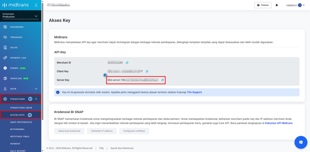 Cara Menghubungkan Midtrans dengan Beepos (QRIS)