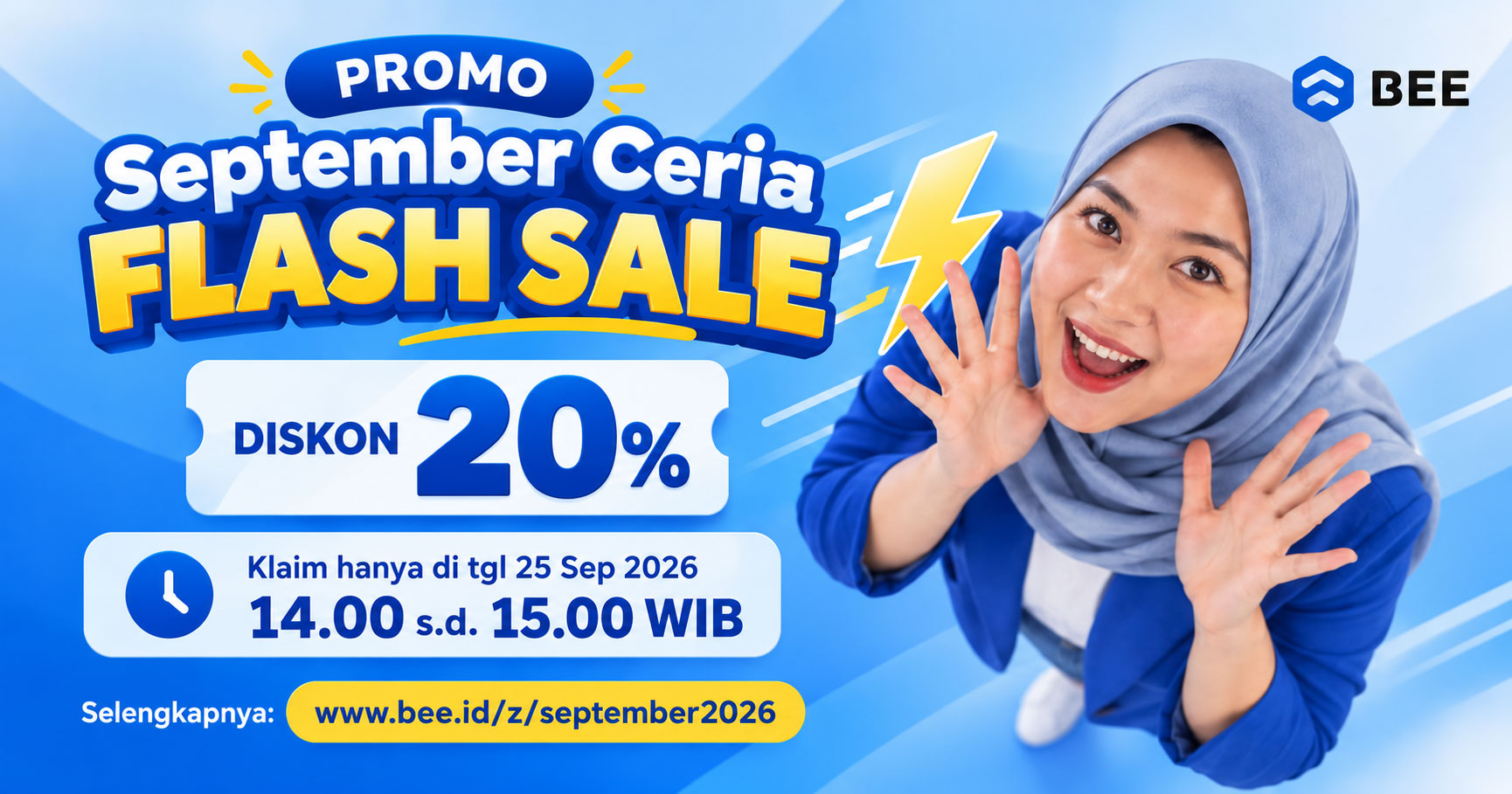 Banner Promo September Ceria Flash Sale 2026