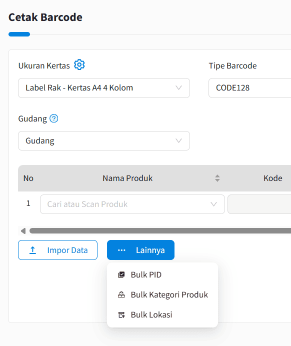 Update September 2026 Cetak Label Berdasarkan Lokasi Rak 01
