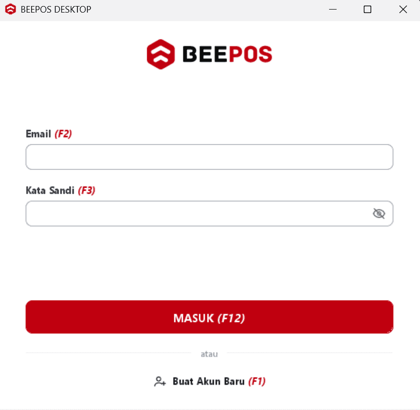 1. Login Akun Beecloud/Beepos
