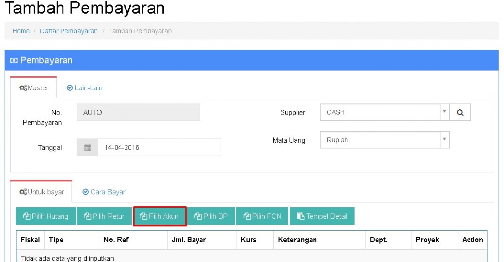 Cara Input Biaya Gaji Karyawan Bee.id