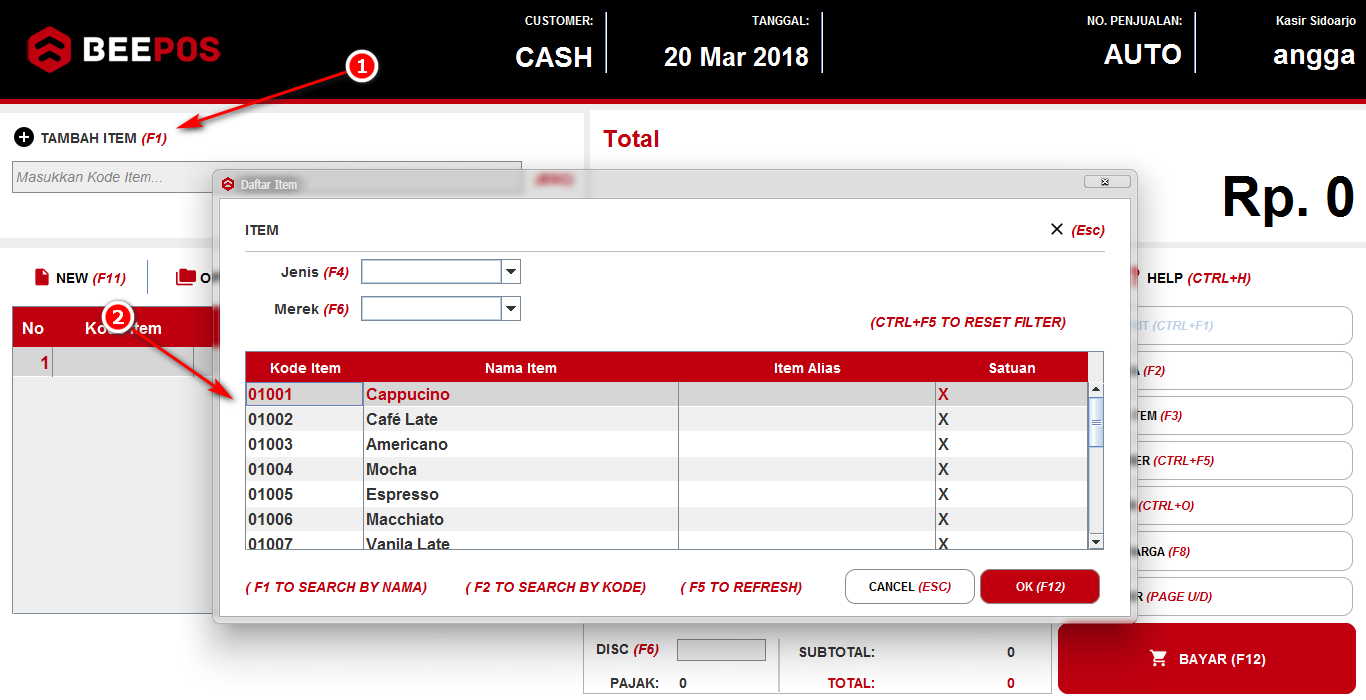 Panduan Input Penjualan Dengan Diskon Barang di Beepos 